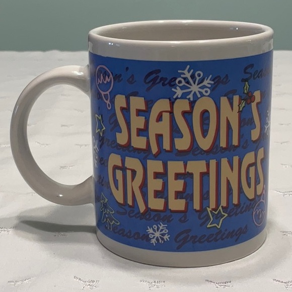 Garfield 1996 PAWS Christmas Coffee Mug - Picture 3 of 6